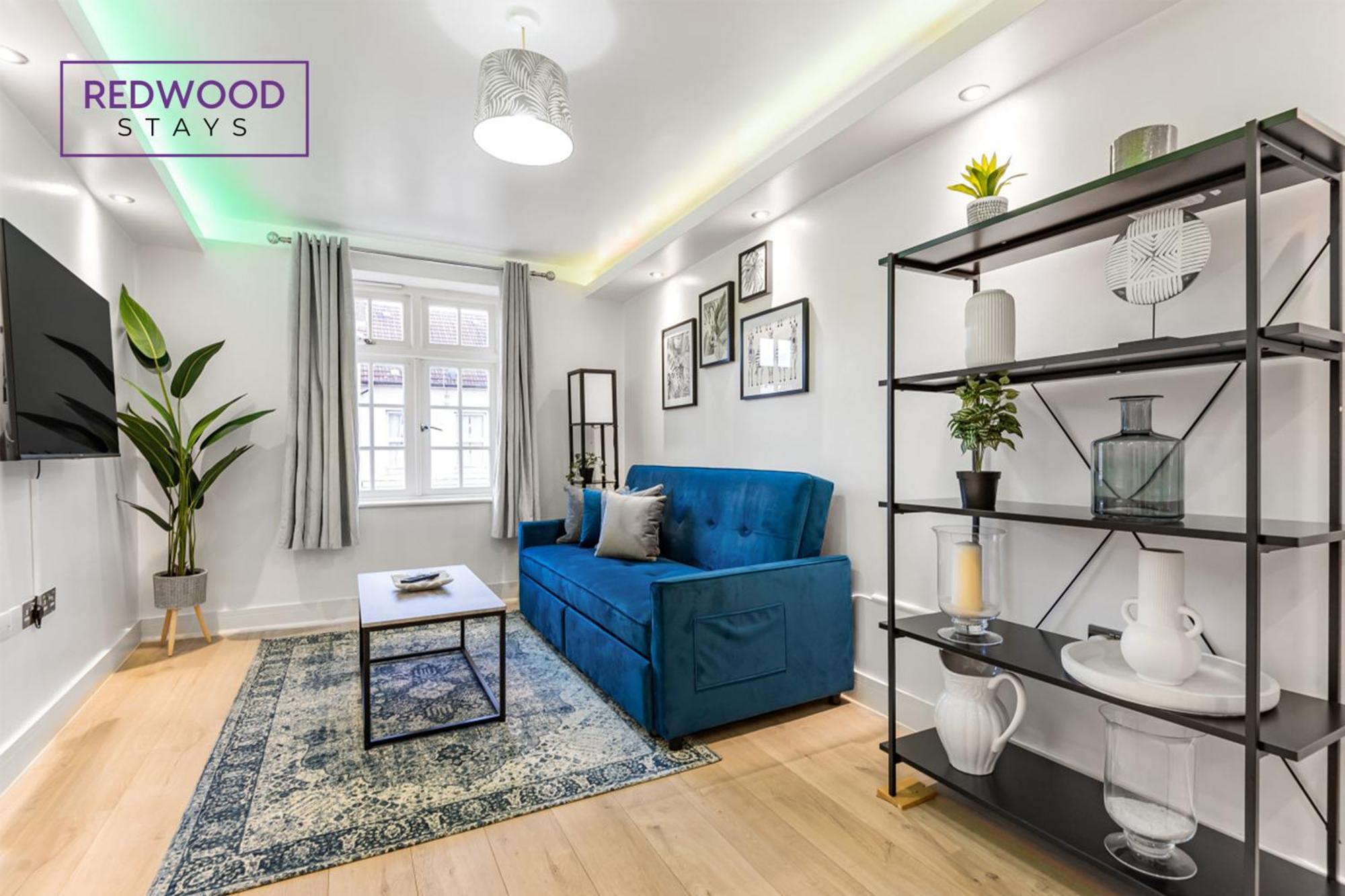 1 Bed 1 Bath Town Center Apartments For Corporates & Contractors, Wifi, Netflix And Parking On Selected Units By Redwood Stays Aldershot Luaran gambar